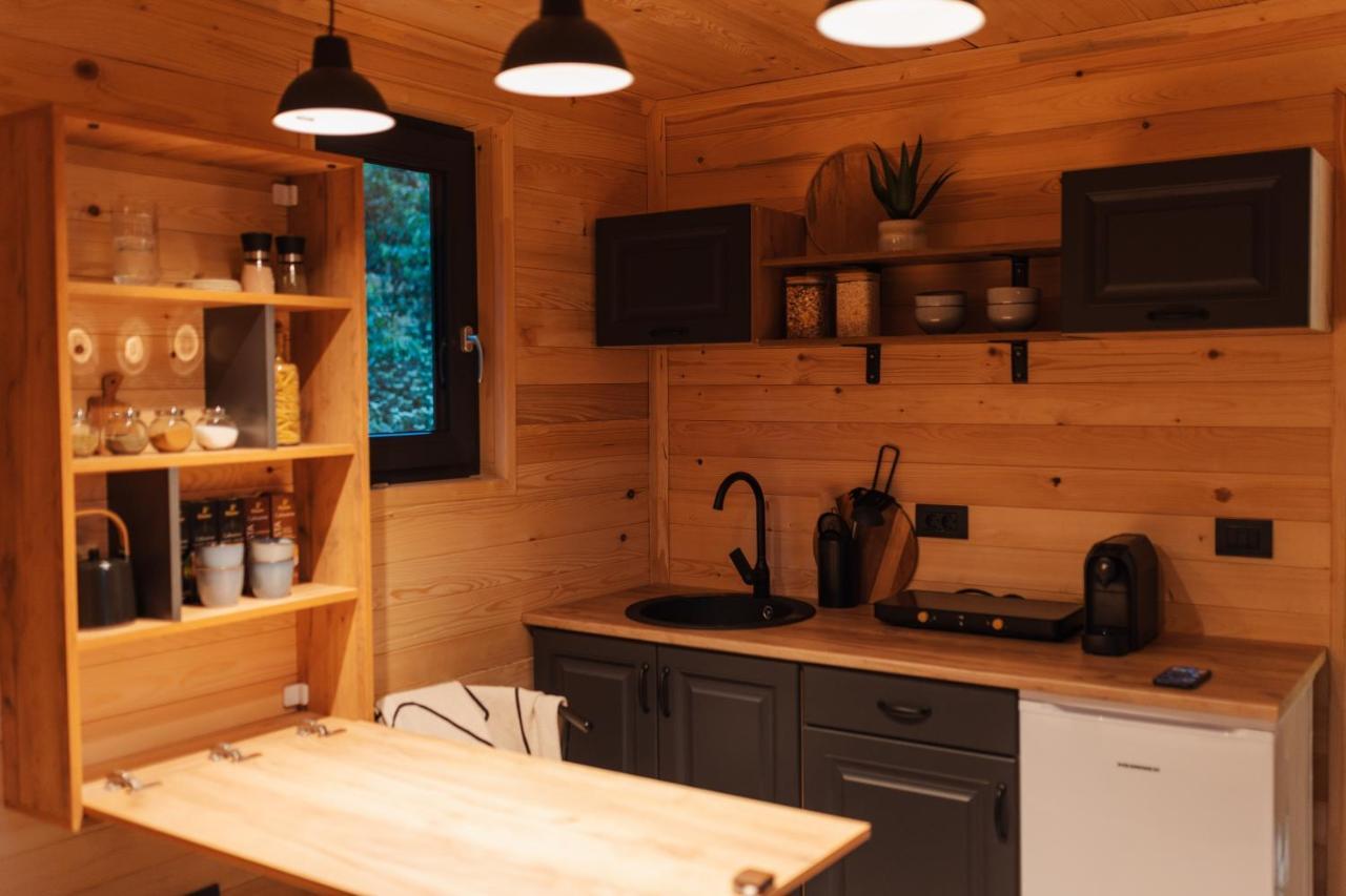 Tiny Heaven Cabin Călimăneşti Exteriör bild